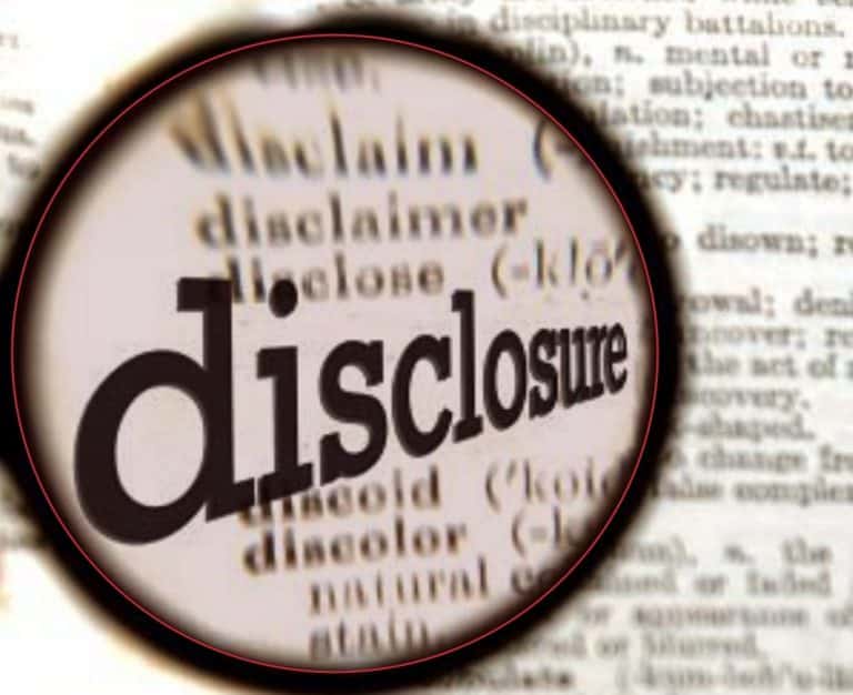Legal Disclosure in Affiliate Marketing