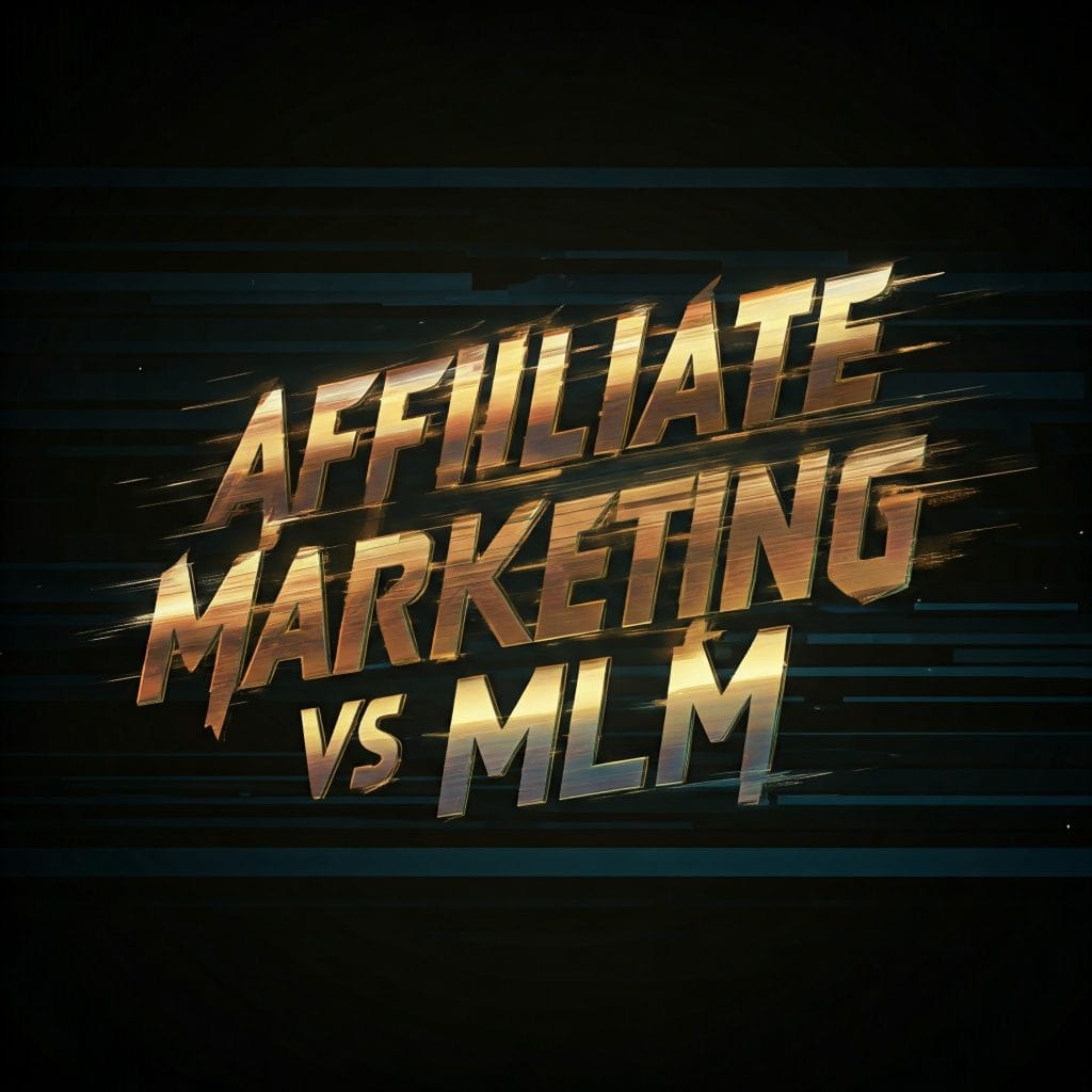 Affiliate Marketing vs MLM