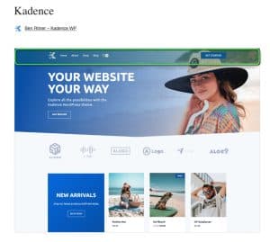 Free Kadence Theme for WordPress